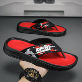 Chanclas de playa de verano para hombre, chanclas grandes de moda para exteriores